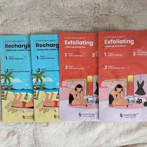 Naisture 3-Step Skincare Kit (4 mask sets) - Picture 1 of 7